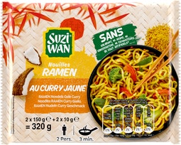 Nouilles Ramen au curry jaune image
