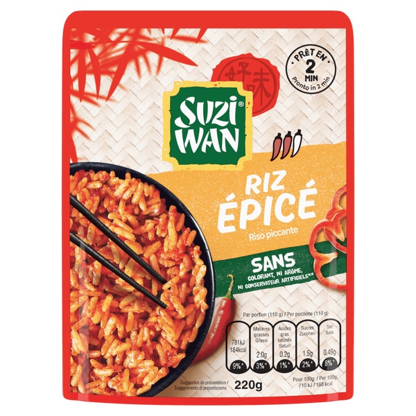 Riz épicé 220g